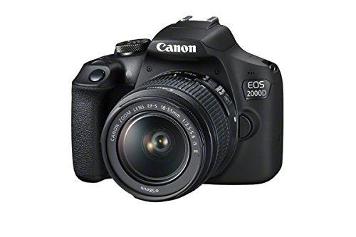 Amazon.com : Canon EOS 2000D DSLR Camera and EF-S 18-55 mm f/3.5